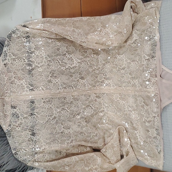 Long sleeve Bodysuit sequin sheer - Picture 7 of 10